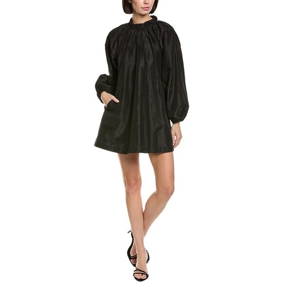 Cynthia Rowley WomensSilk Taffeta Mini Dress, Black - www.threedaughtersproperties.com Cynthia Rowley WomensSilk Taffeta Mini Dress, Black - www.threedaughtersproperties.com